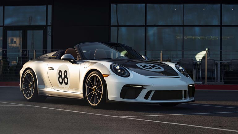 Πάνω από μισό εκατομμύριο «έπιασε» η τελευταία 911 Speedster